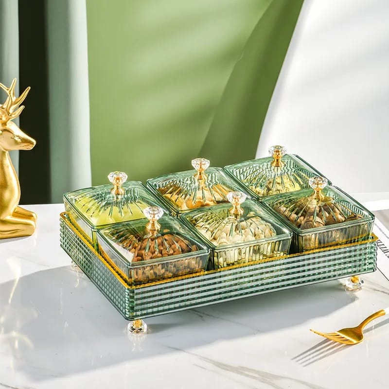 Acrylic Square Designer Serving Plate