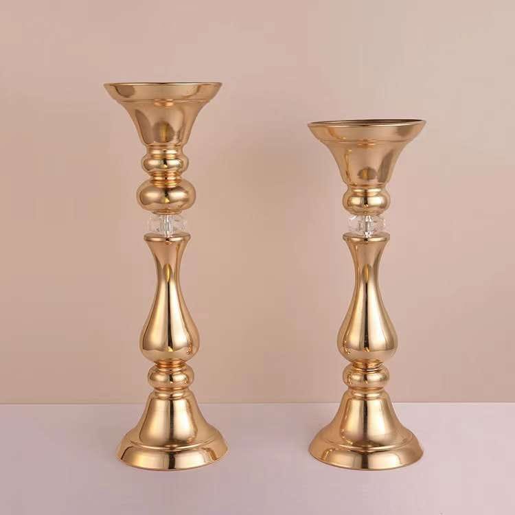 Wedding Home Hotel Gold European Decorations Metal Flower Stand