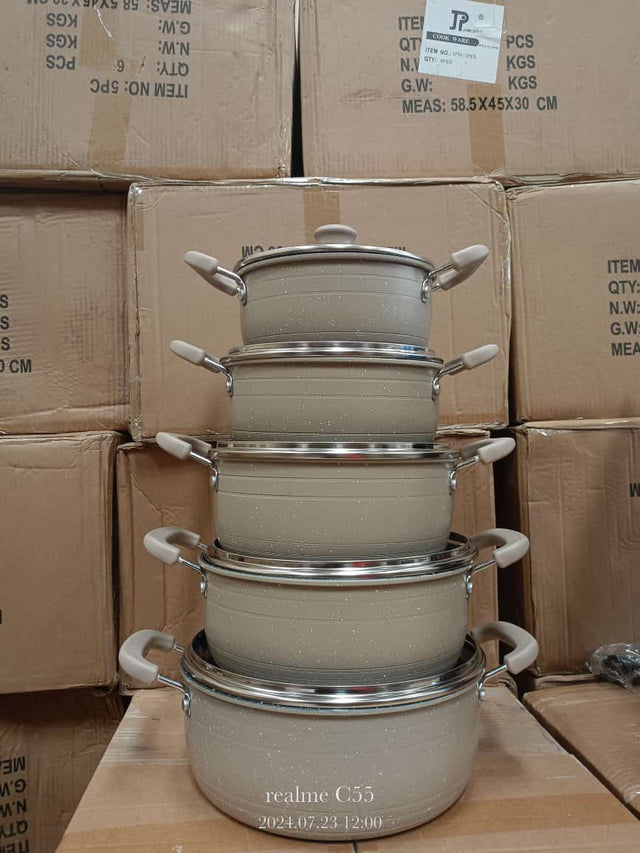 Jp non stick cookware set 10 pieces