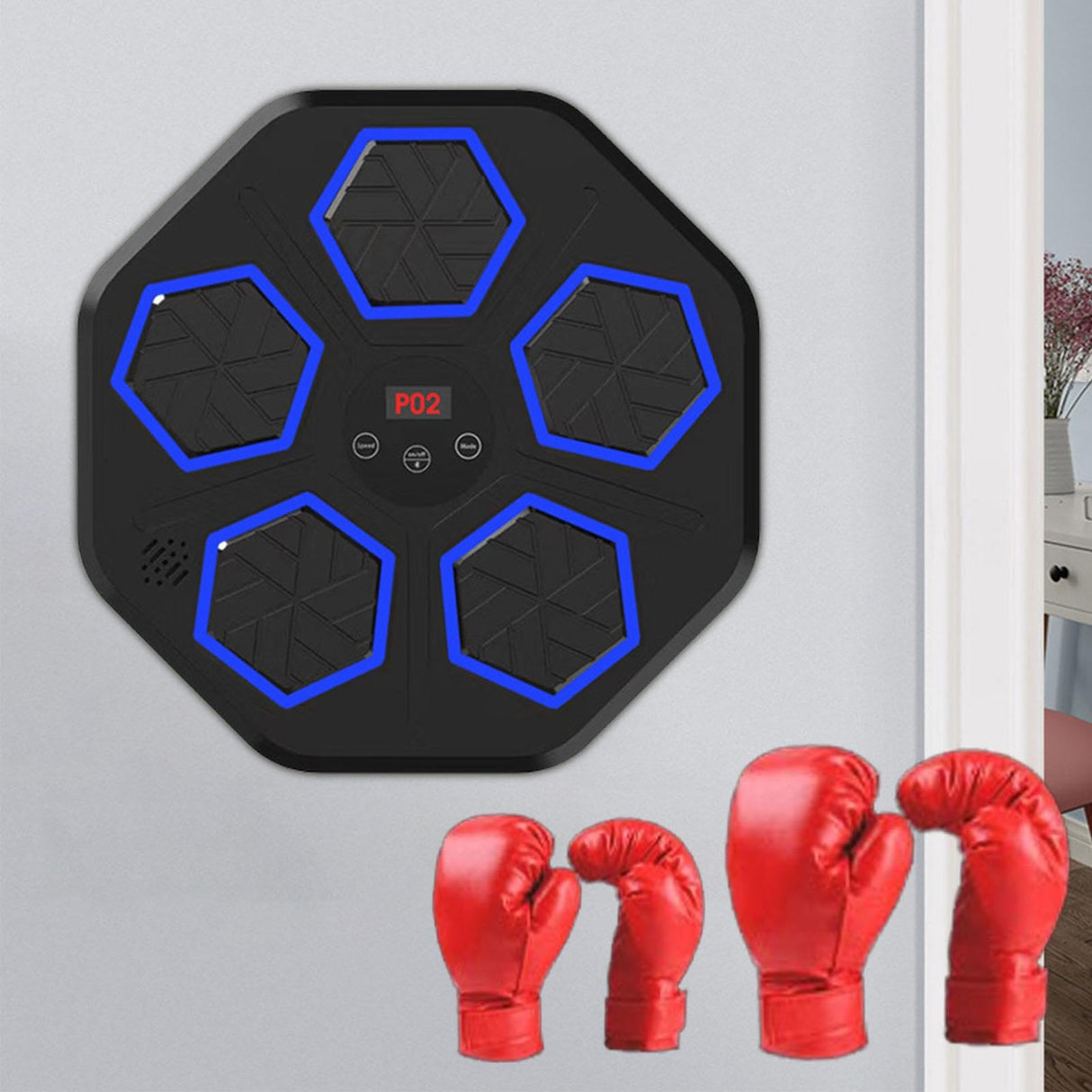 Intelligent Bluetooth Music Boxing Fitness Trainer