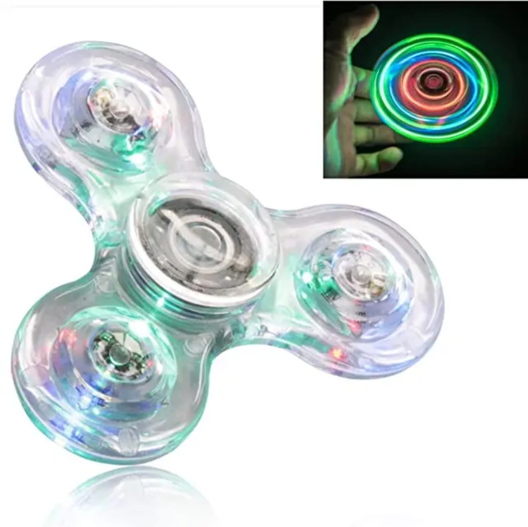 LED Hand Spinner – Stress Relief Fidget Toy