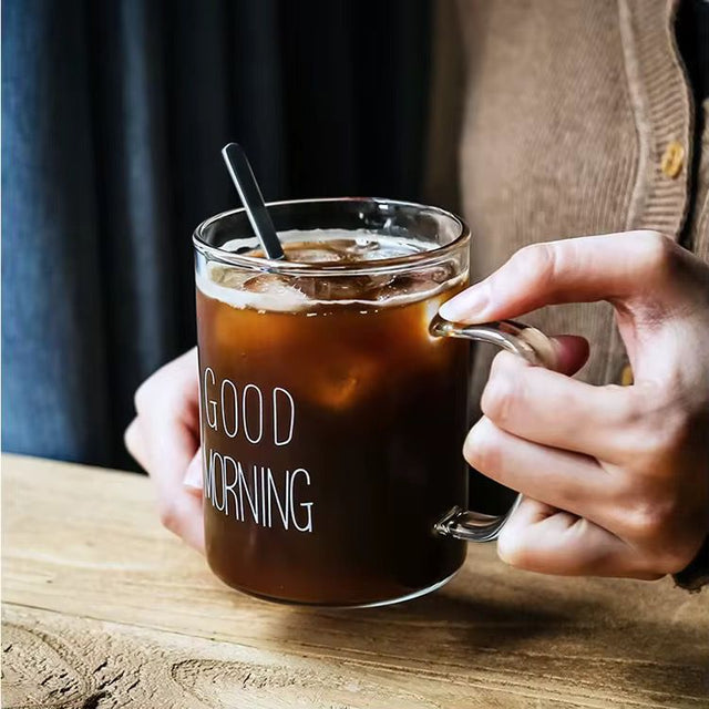 Heat-Resistant “Good Morning” Mug 425ml