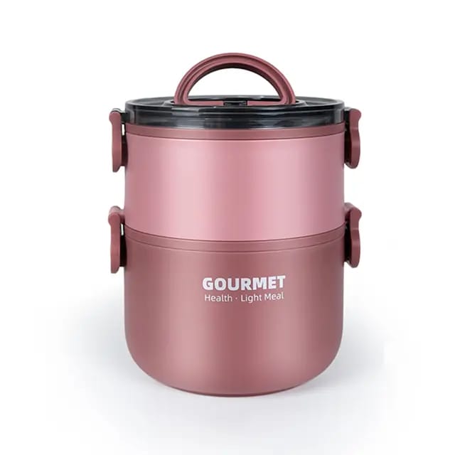 Round Insulated Bento Lunch Box.