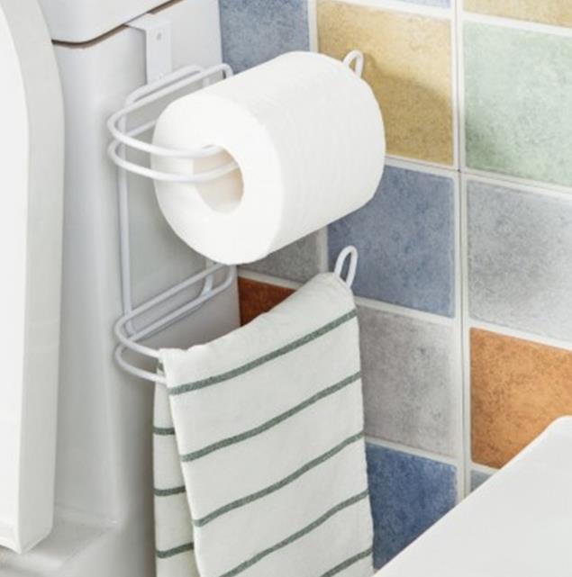 toilet paper holder for cisterns available only in white
