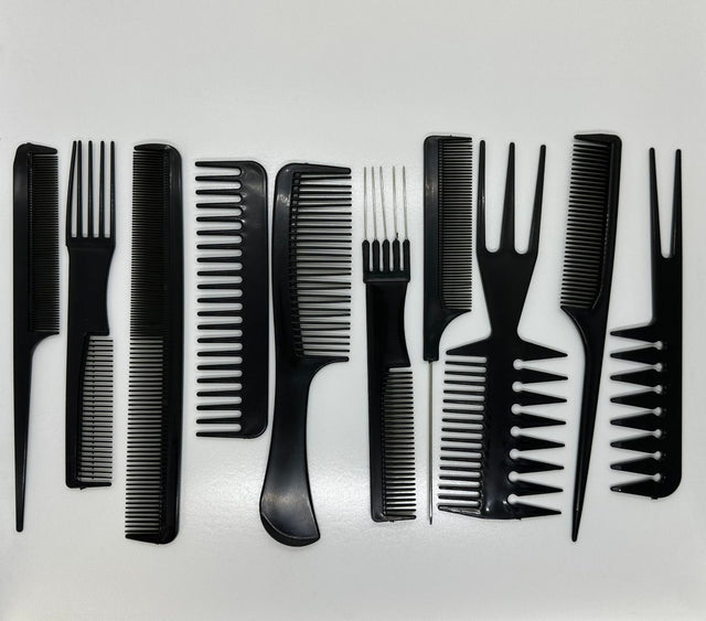Professional Hair Styling Comb Set