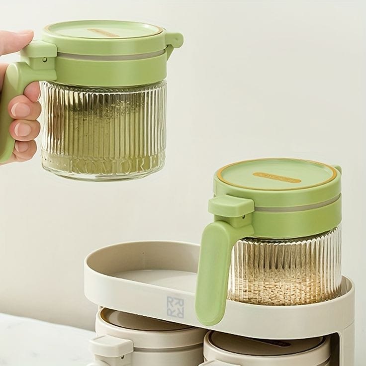 Moisture-Proof Transparent Seasoning Jar/ Spice Jar/ Sugar Dish