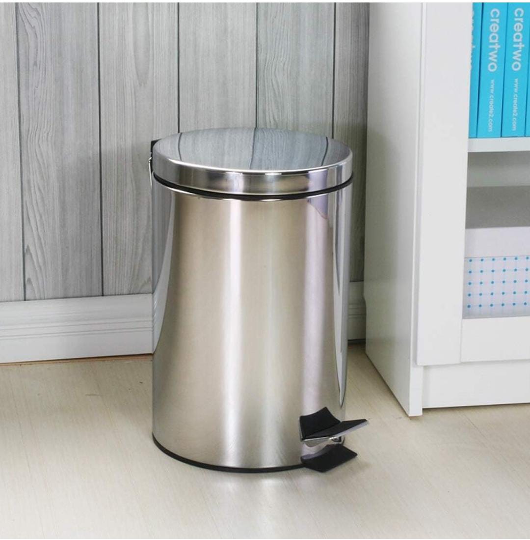 Stainless Steel Pedal Dustbin – 20 Liters