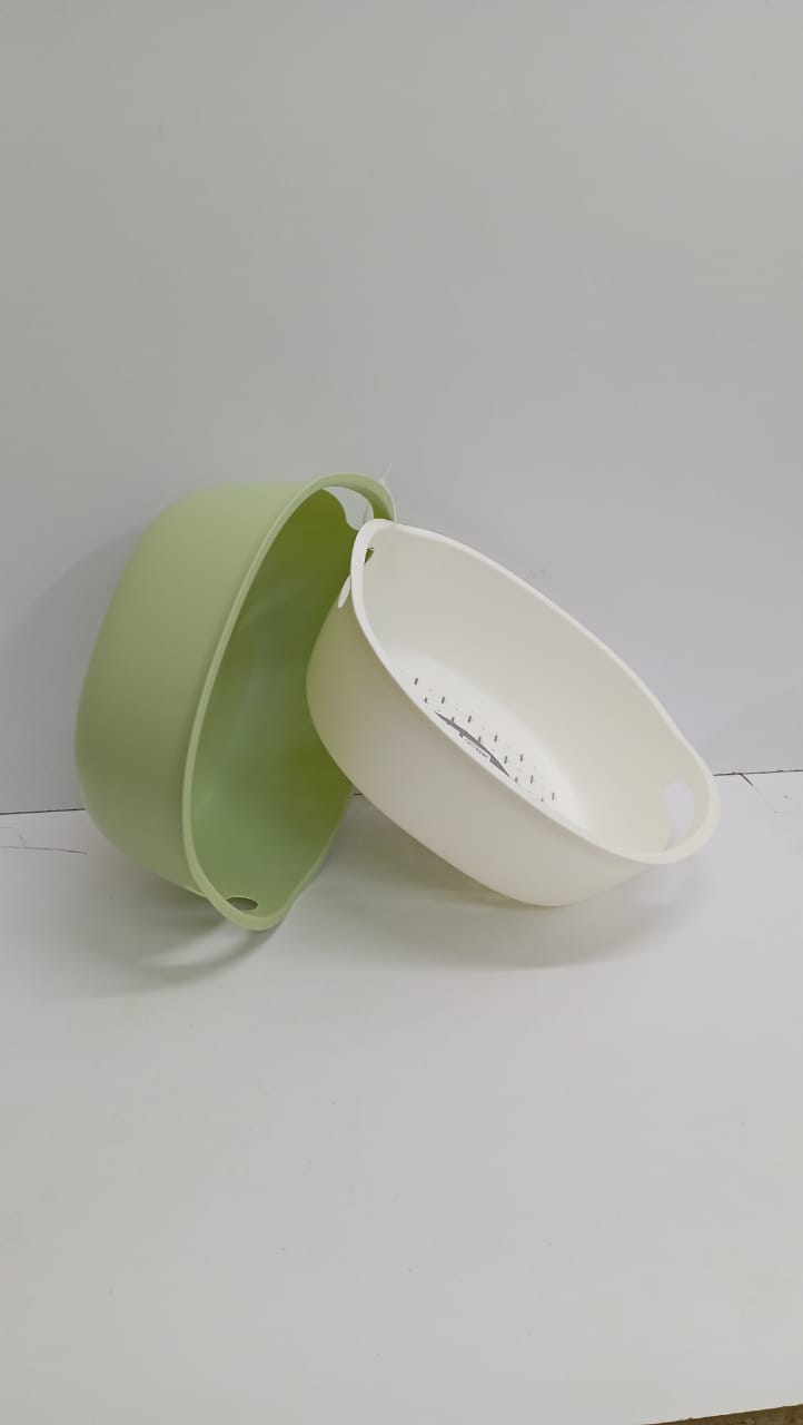 Vegetables/Rice Drainer basket 2 in1