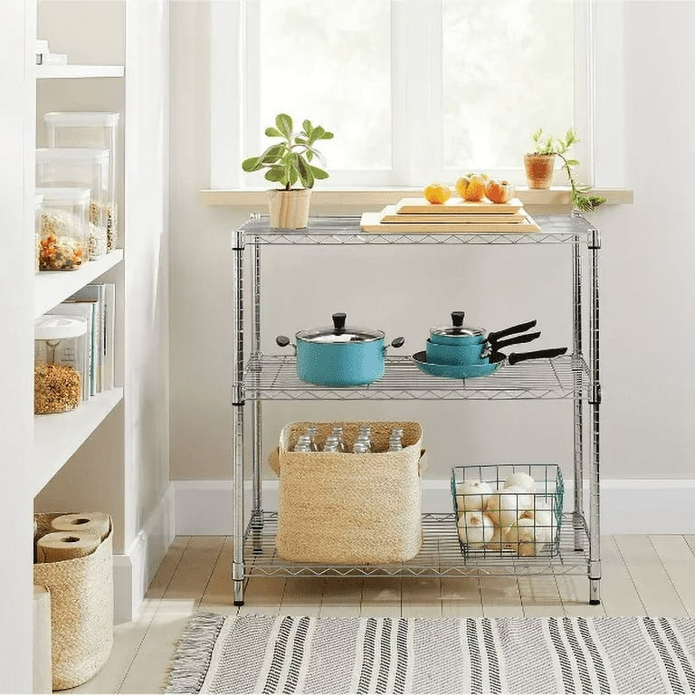Heavy Duty Carbon Steel 3 Layer Rack