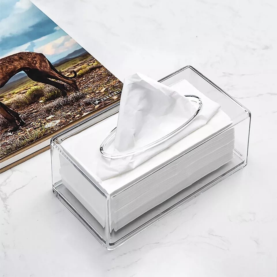 Transparent Acrylic Serviette / Napkin holder