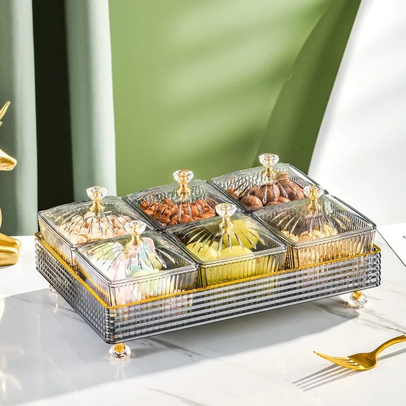 Acrylic Square Designer Serving Plate