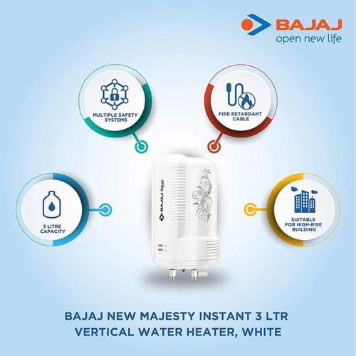 Instant Wall Mounted Water Heater 3L 3kW
