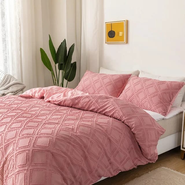 Luxury Tufted duvet cover Bedding set