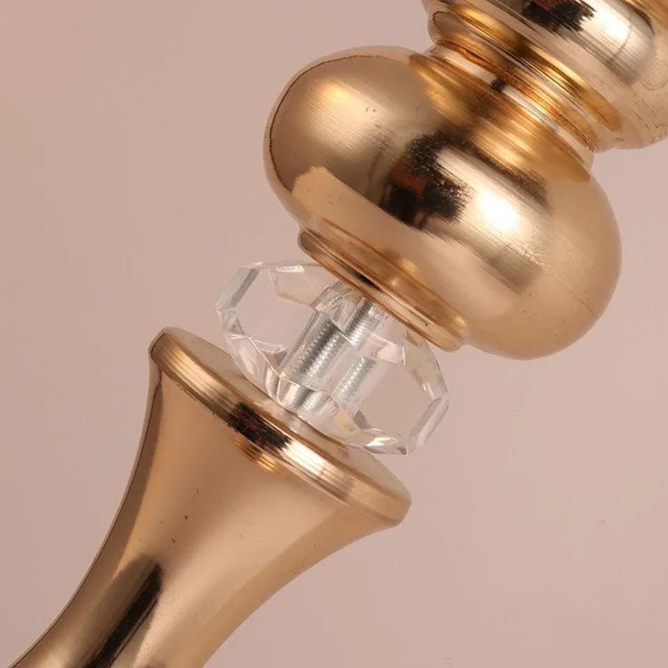 Wedding Home Hotel Gold European Decorations Metal Flower Stand