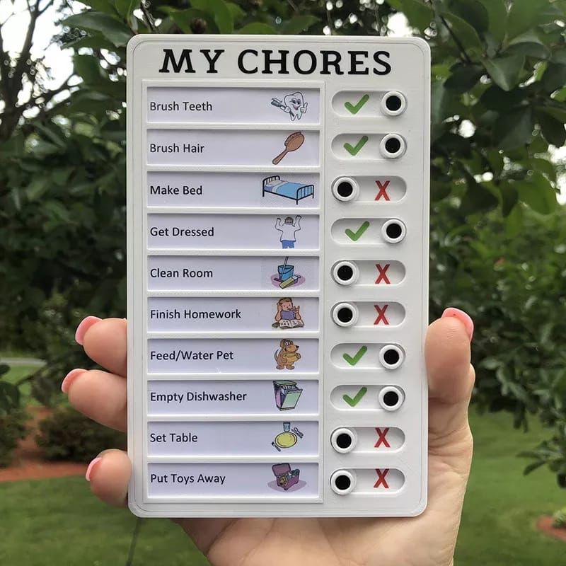 My Chores Kids Checklist