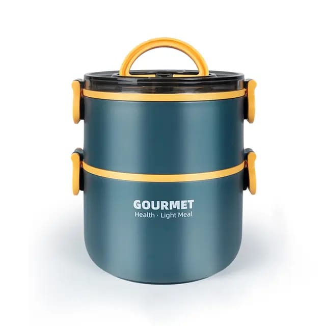 Round Insulated Bento Lunch Box.