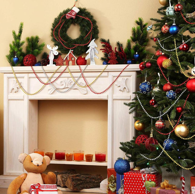 Christmas Tree Beads Garland – 10 Metres