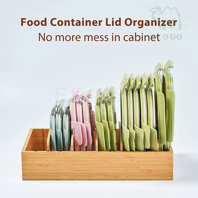 Bamboo Adjustable Lid / Bathroom Organizer