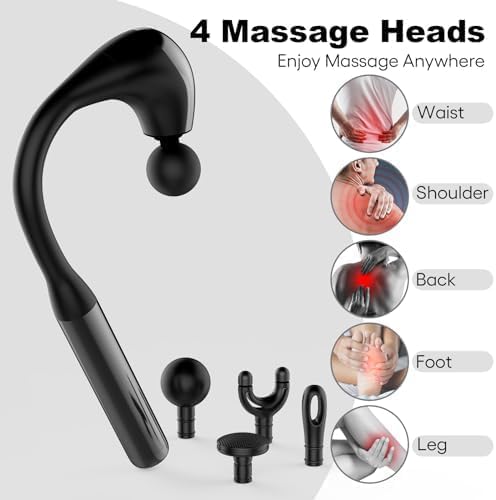 Revolutionary U-Shaped Massage Gun Back Massager for Pain Relief