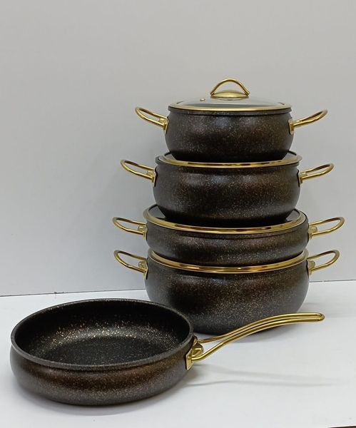 GRANITE COATING KITCHEN COOKWARE SET