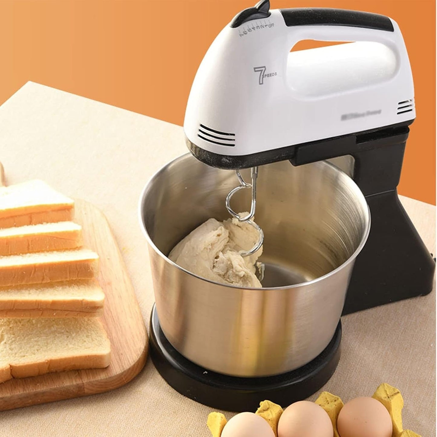 7-Speed Stand Mixer & Hand Mixer