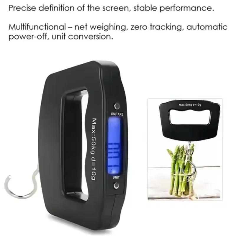 Electronic Hanging luggage Scales Digital Luggage Scale Electronic Portable Suitcase Travel Weighs With Backlight Electronic Travel Hanging Scales Digital Luggage Scale Electronic Portable Suitcase Travel Weighs With Backlight Electronic Travel