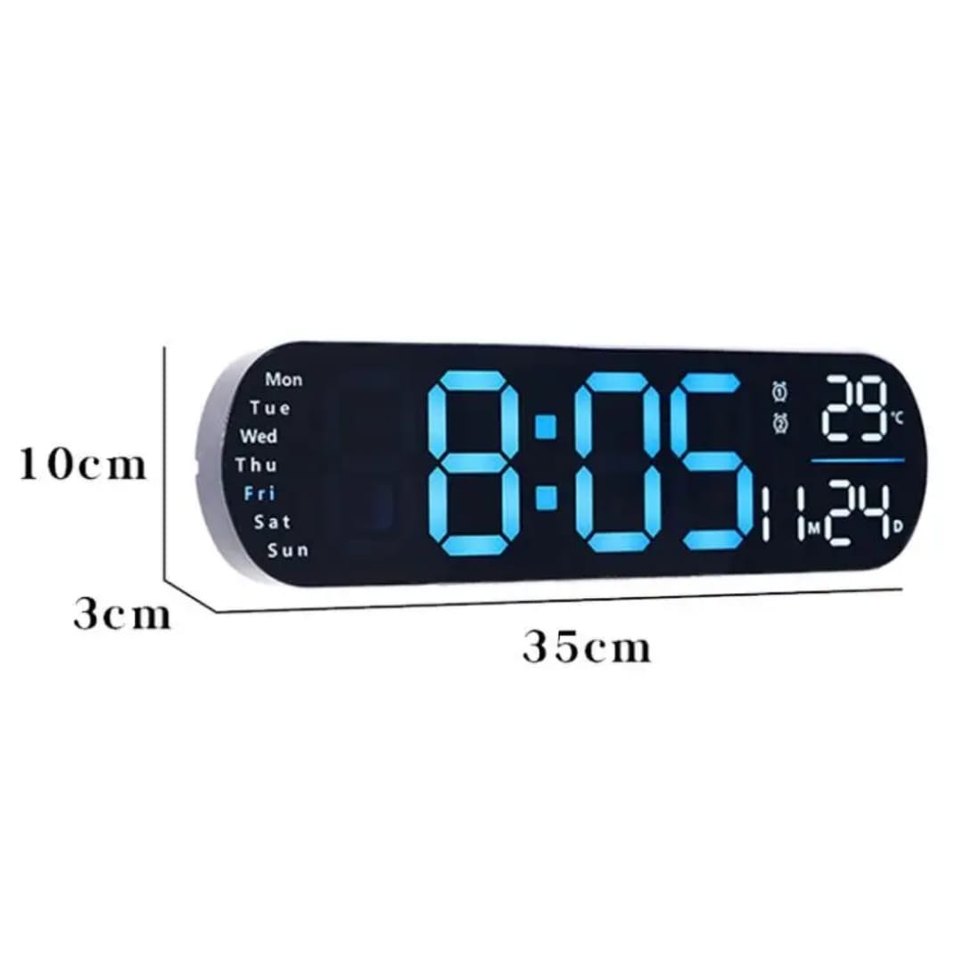Smart Led Digital Wall Clock.