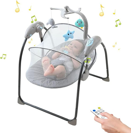 ELECTRIC REMOTE SWING BABY CRADLE
