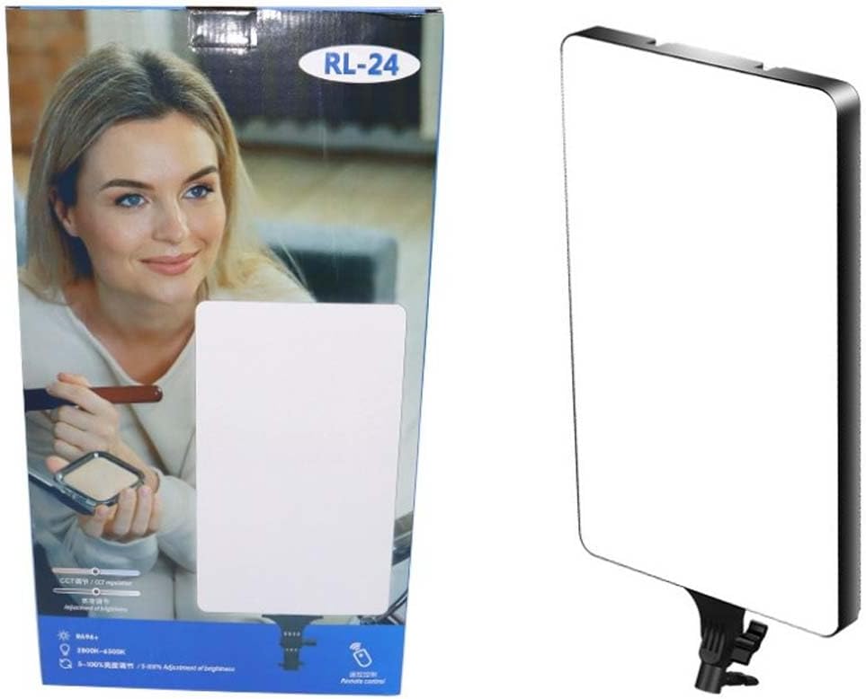 RL-24 Portable LED Photo Fill Light – Adjustable Brightness & Color