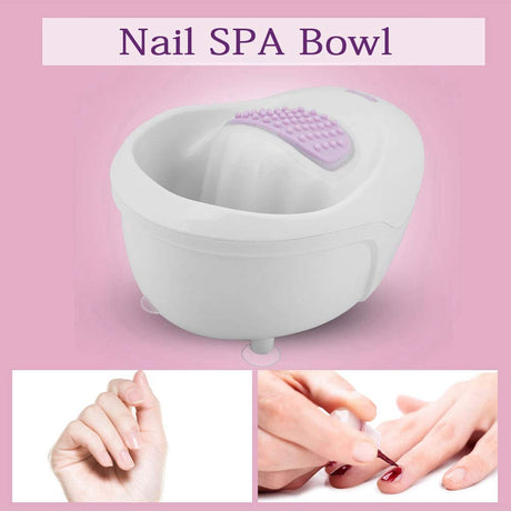 Electric Nail Soaking Bowl – Acrylic Nail & Polish Remover