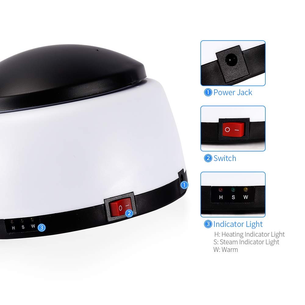 Electric Nail Polish Remover Machine – Portable Gel Steamer