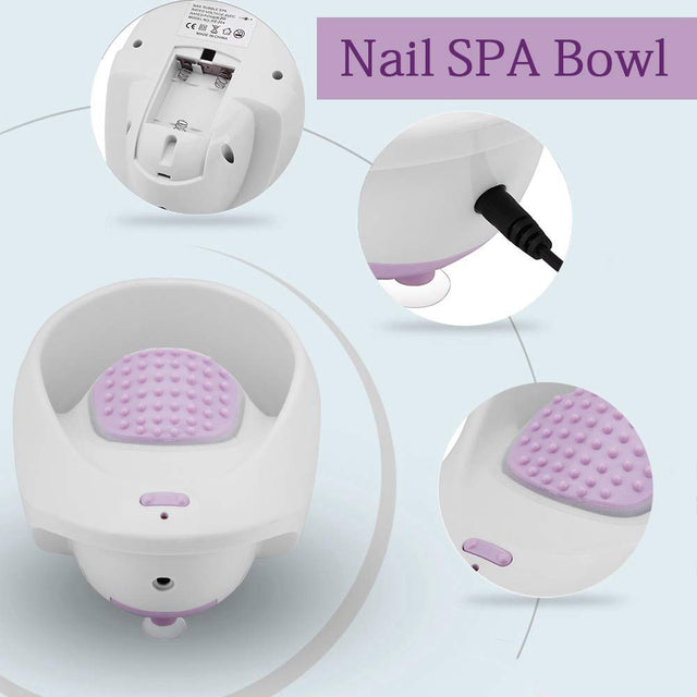 Electric Nail Soaking Bowl – Acrylic Nail Polish Remover