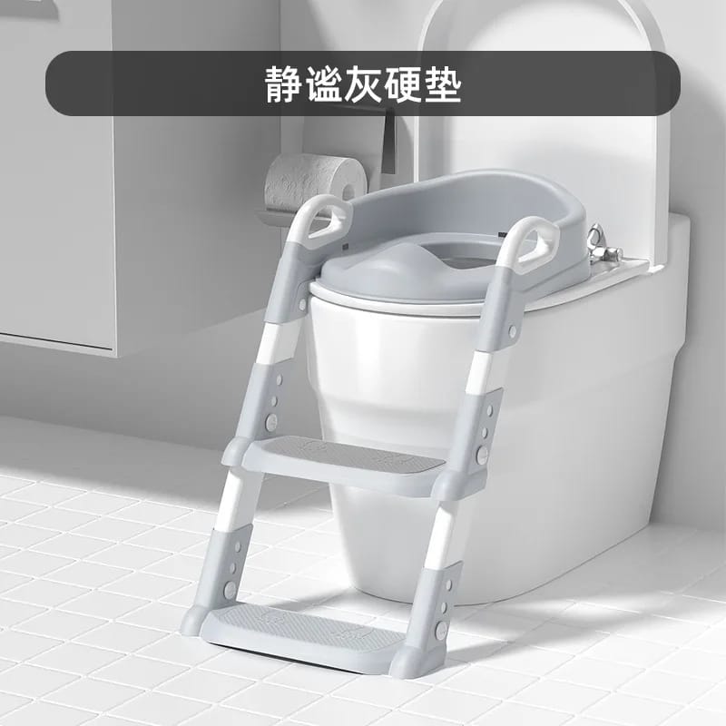 Kids Training Toilet ladder seat with PVC cushion