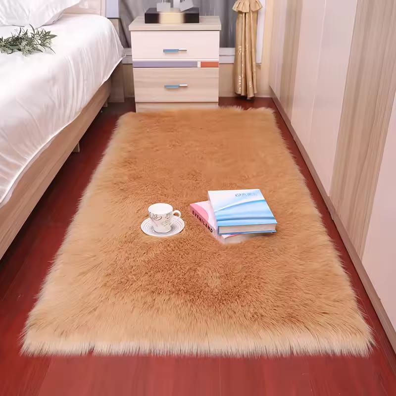 Plush Bedside Floor Mats – 60 × 180 cm