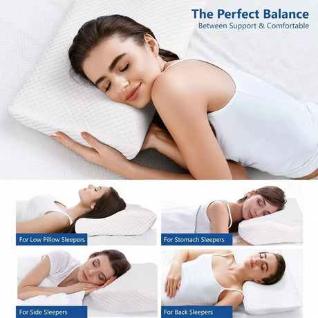 Contour Memory Foam Pillow