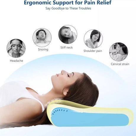 memory foam sleeping pillow