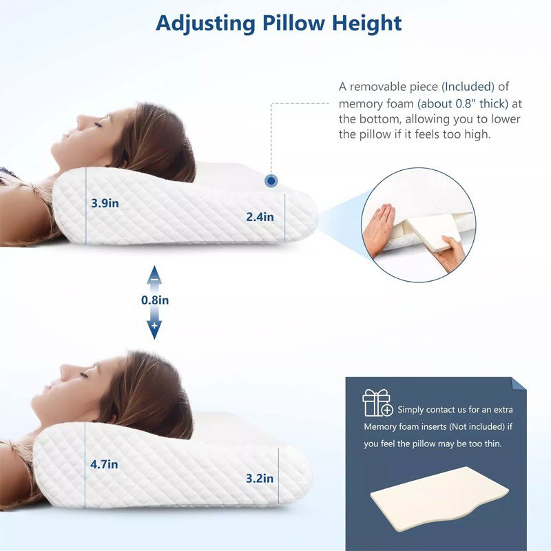 Ergonomic Cervical Pillow for Sleeping