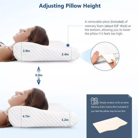 Ergonomic Cervical Pillow for Sleeping