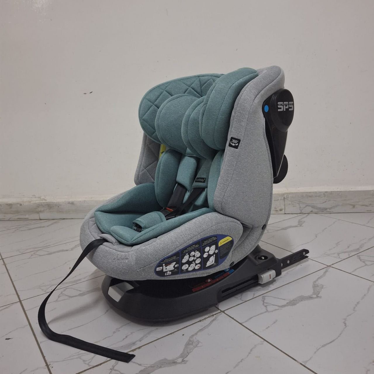 Isofix and 360 rotation car seat