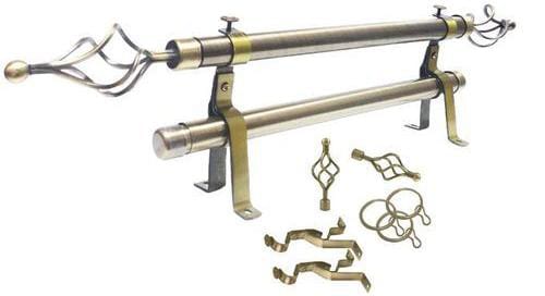 Double Curtain rods