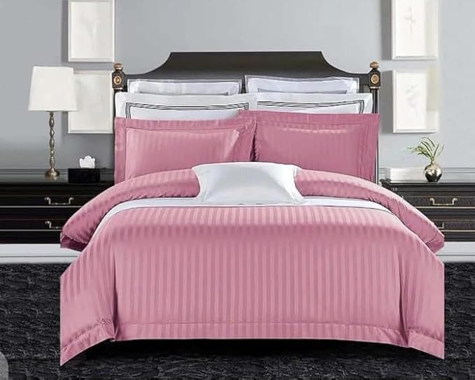Luxury 100%Cotton Colored Satin Duvet cover