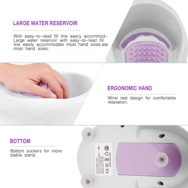Electric Nail Soaking Bowl – Acrylic Nail Polish Remover