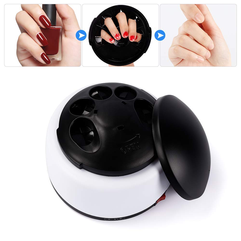 Electric Nail Polish Remover Machine – Portable Gel Steamer