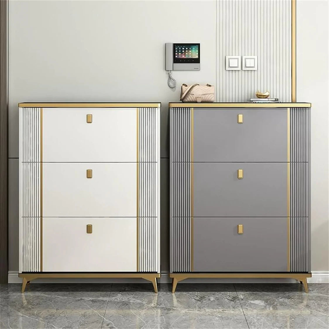 Shoe Rack Storage Cabinet