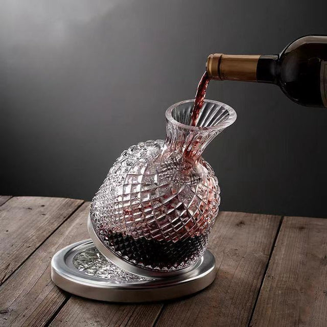 Wine goblets decanter Combo Set