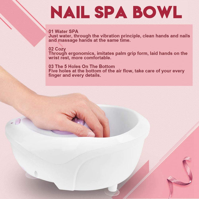 Electric Nail Soaking Bowl – Acrylic Nail Polish Remover