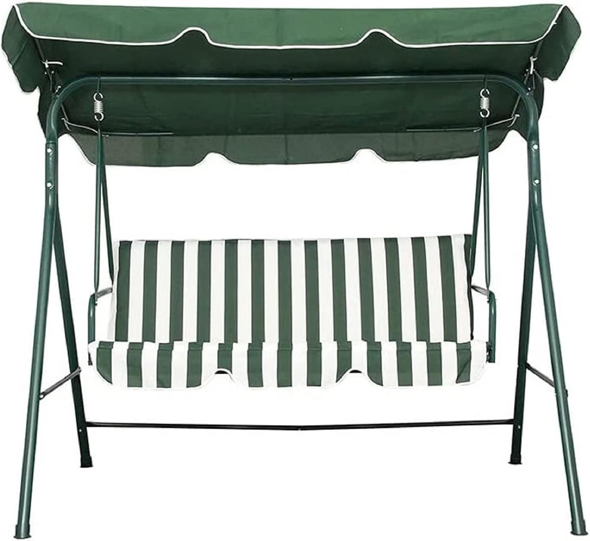 Patio Swing Canopy Cover Set – Waterproof Replacement (Green, 75x52x6 in)