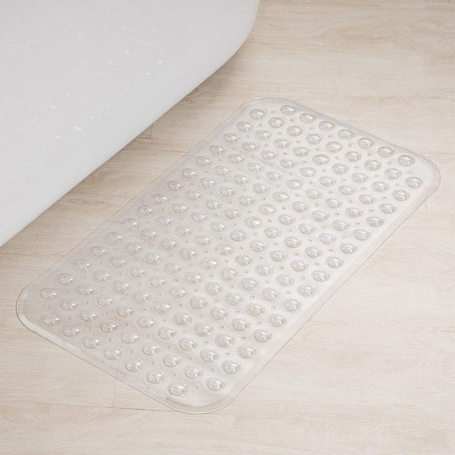 Bath Tub Mat, Medium Size 50by80cm Non-Slip Shower Mats with Suction Cups and Drain Holes