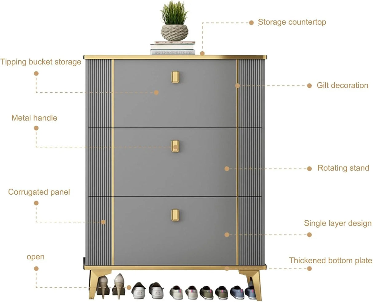 Shoe Rack Storage Cabinet