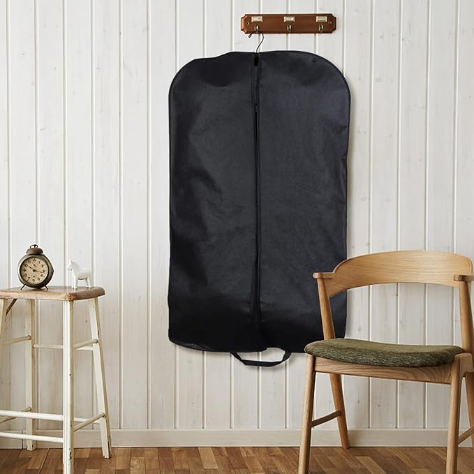 Suit Dust Bag – Full Zipper Reusable Garment Cover and washable 95 cm by 50 cm